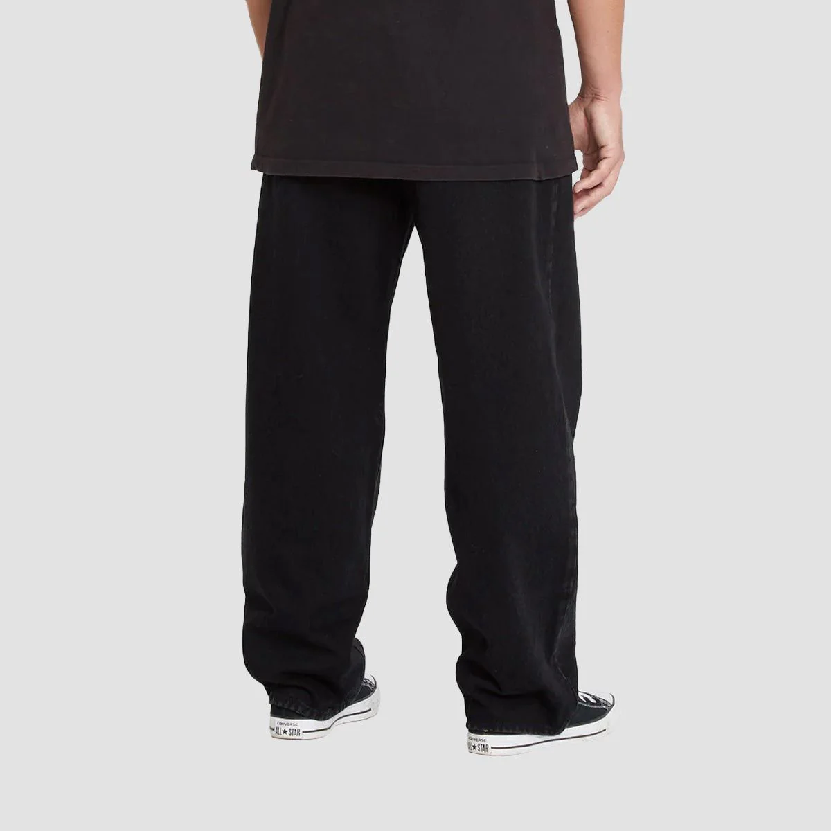 Volcom Billow Loose Fit Jeans Black - Image 2