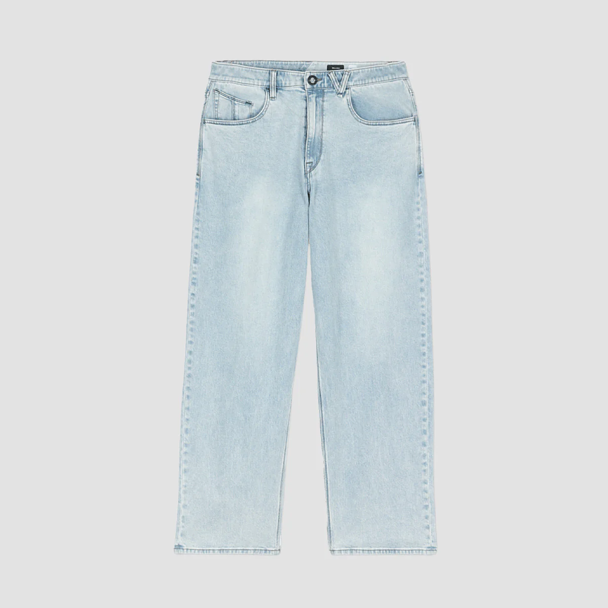 Volcom Billow Loose Fit Jeans Desert Dirt Indigo - Image 3