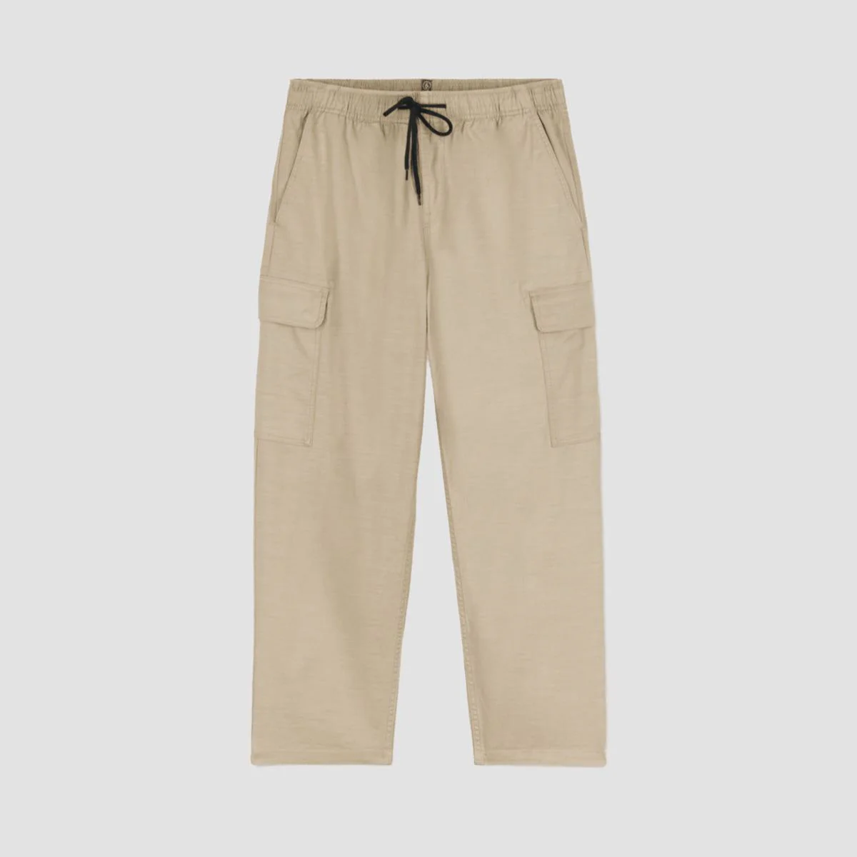 Volcom Billow Tapered EW Cargo Pants Khaki - Image 3