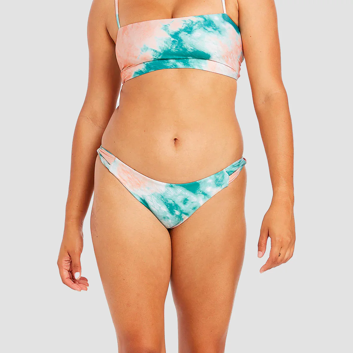 Volcom Blurred Lines Hipster Bikini Bottom Hazey Pink - Womens - Image 2