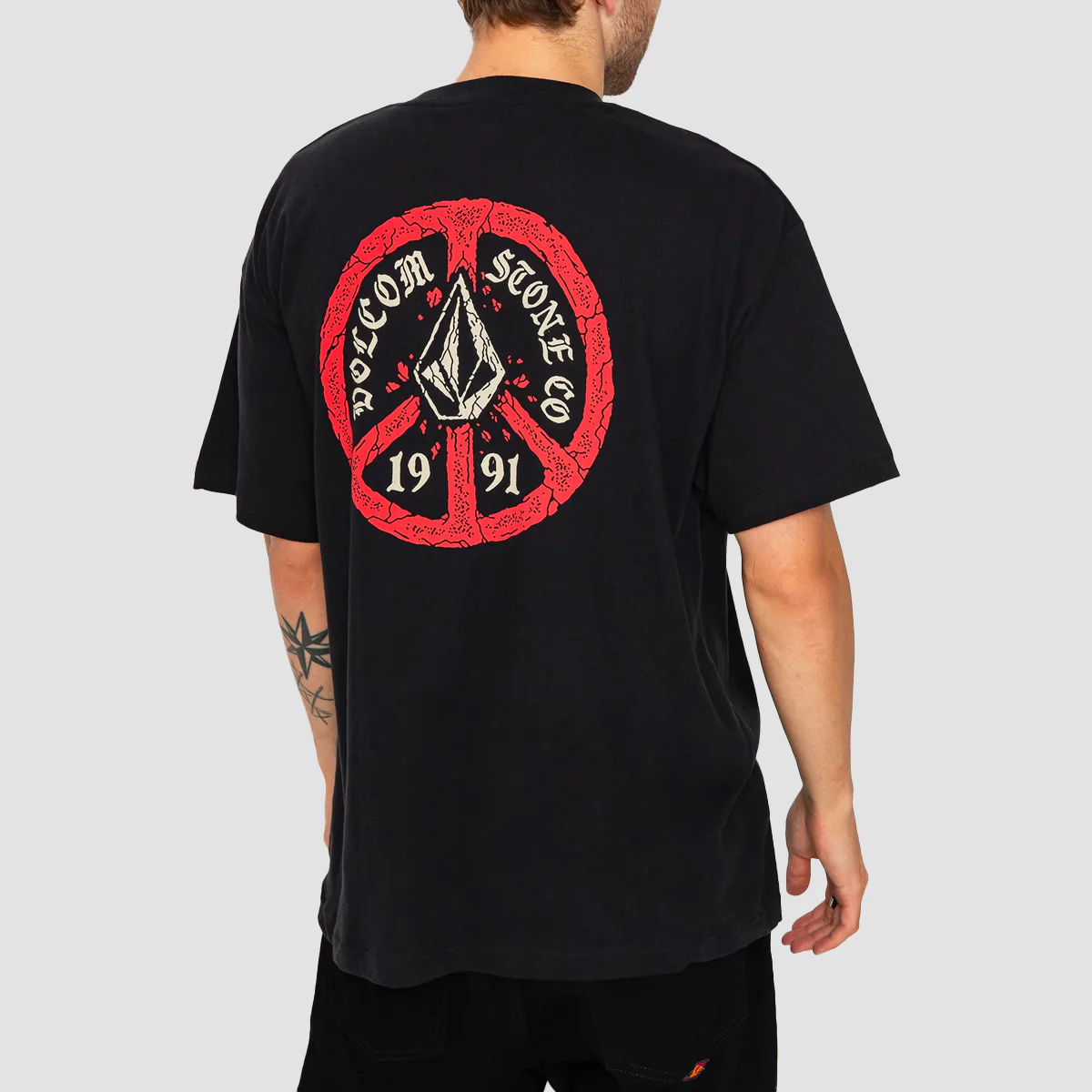 Volcom Breakpeace LSE T-Shirt Black - Image 2