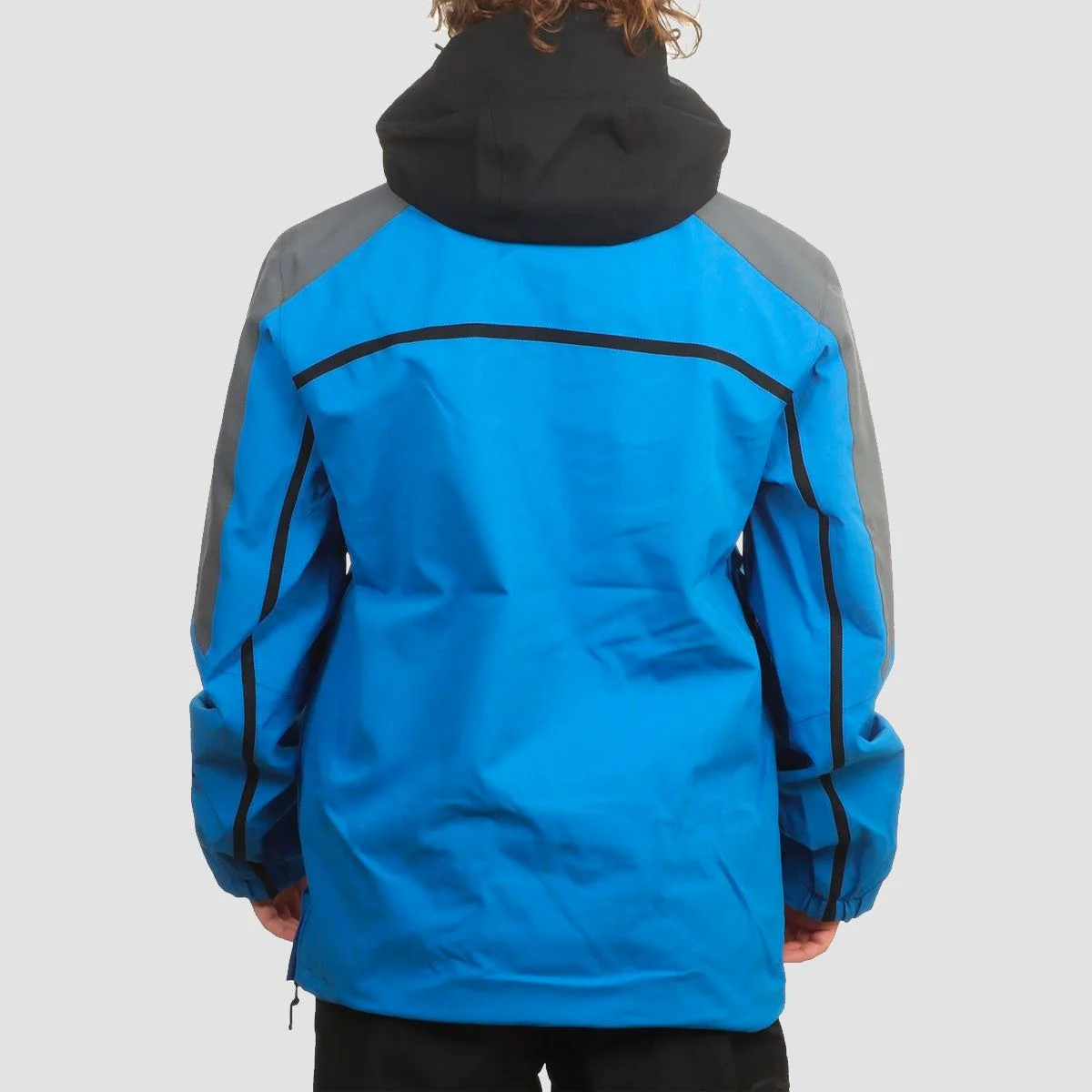 Volcom Brighton Pullover Snow Jacket Electric Blue - Image 3