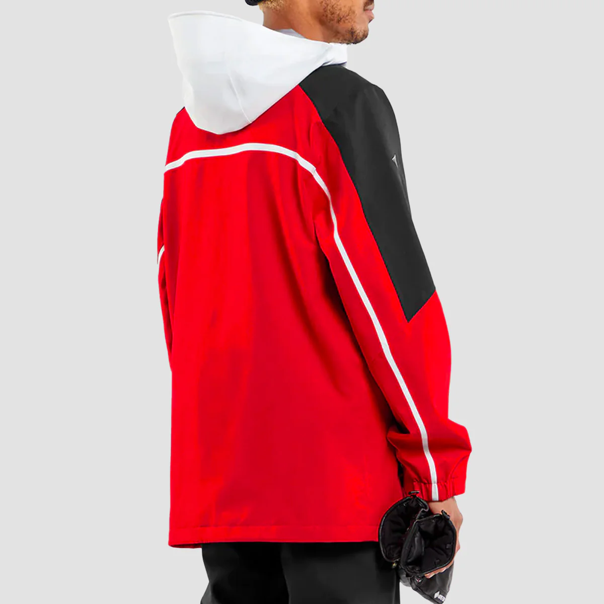 Volcom Brighton Pullover Snow Jacket Red - Image 3