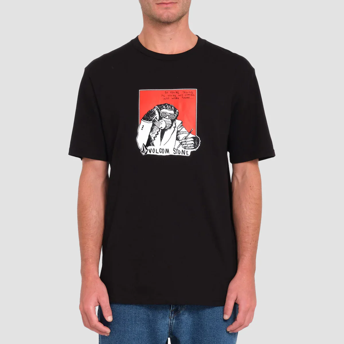 Volcom Chimp T-Shirt Black
