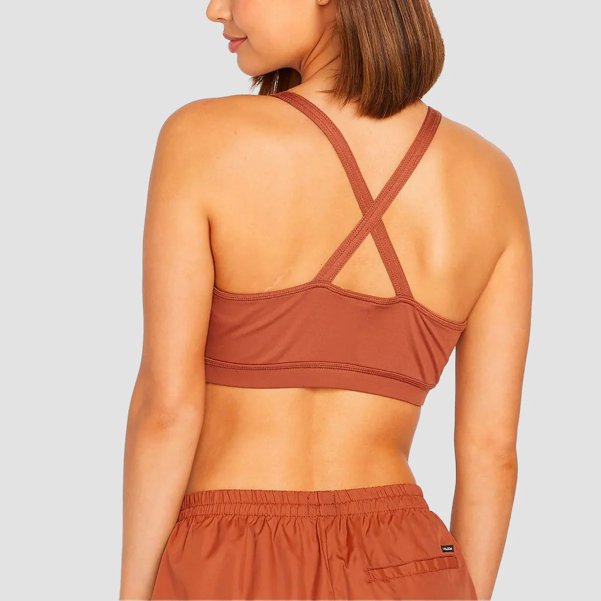 Volcom Coco Ho Bralette Dark Clay - Womens - Image 2