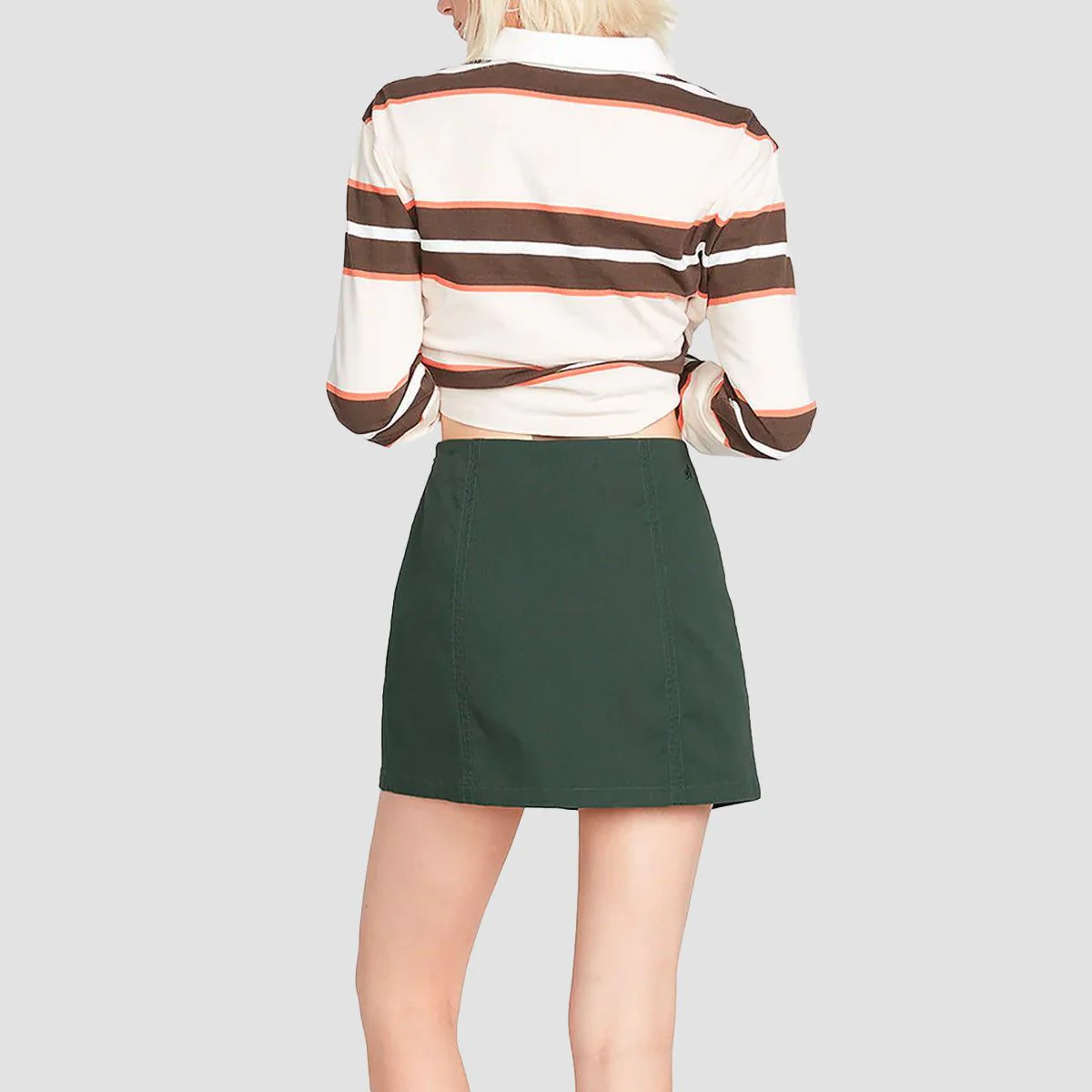 Volcom Coco Ho Frochi Skirt Dark Pine - Womens - Image 2