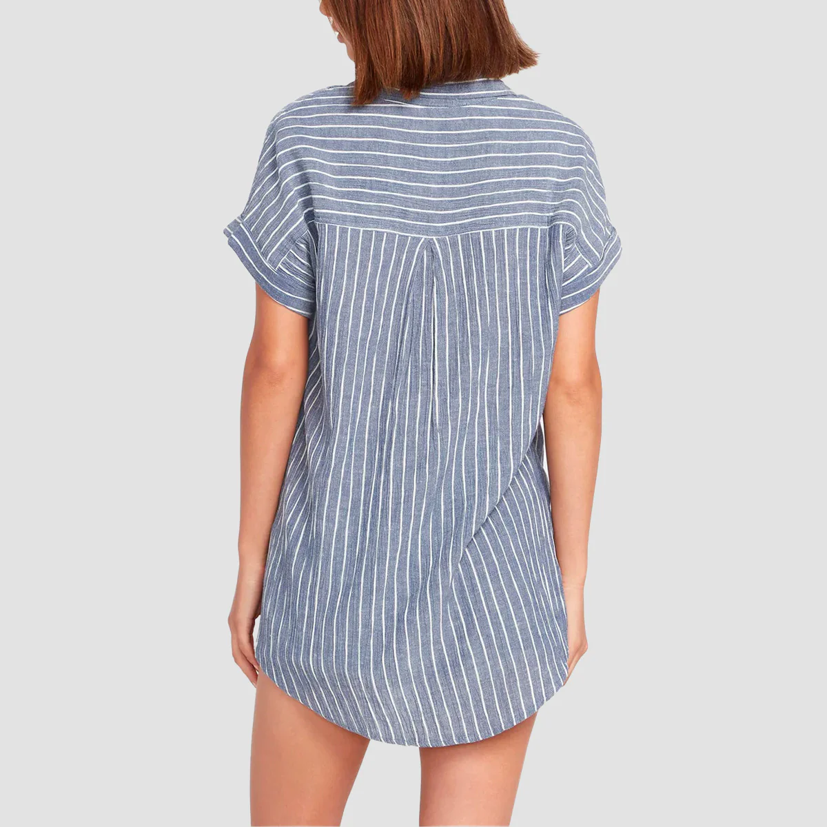 Volcom Coco Ho Sun Tunic Shirt Navy - Womens - Image 2