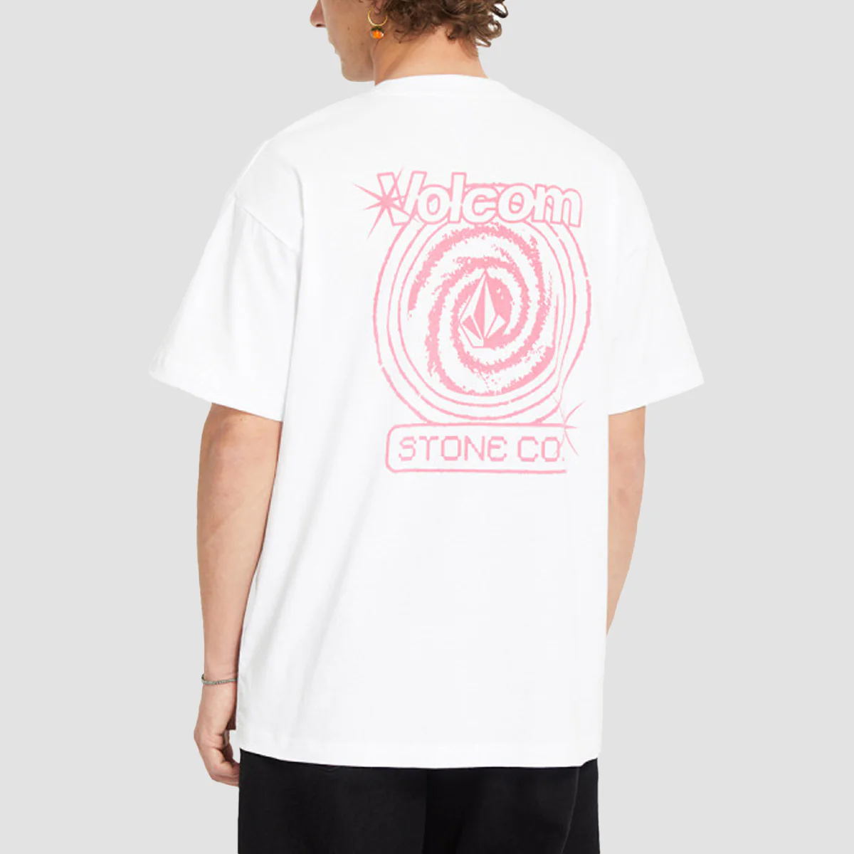 Volcom Deep Trance LSE T-Shirt White - Image 2