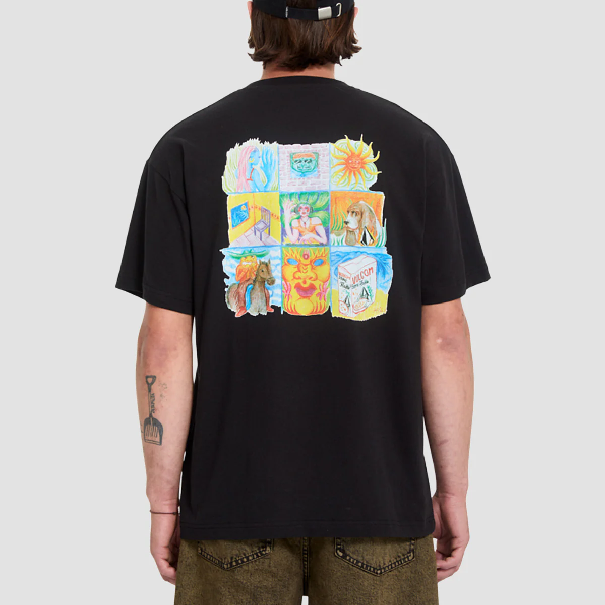 Volcom Double Fantasy Lse T-Shirt Black