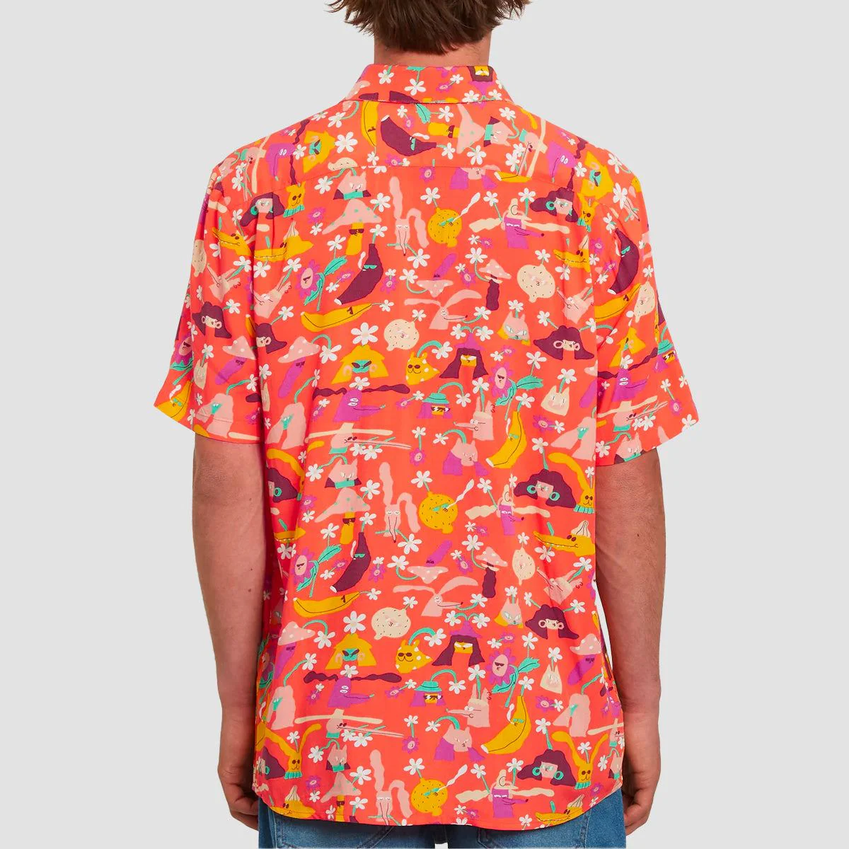 Volcom Egle Zvirblyte FA Short Sleeve Shirt Print - Image 2