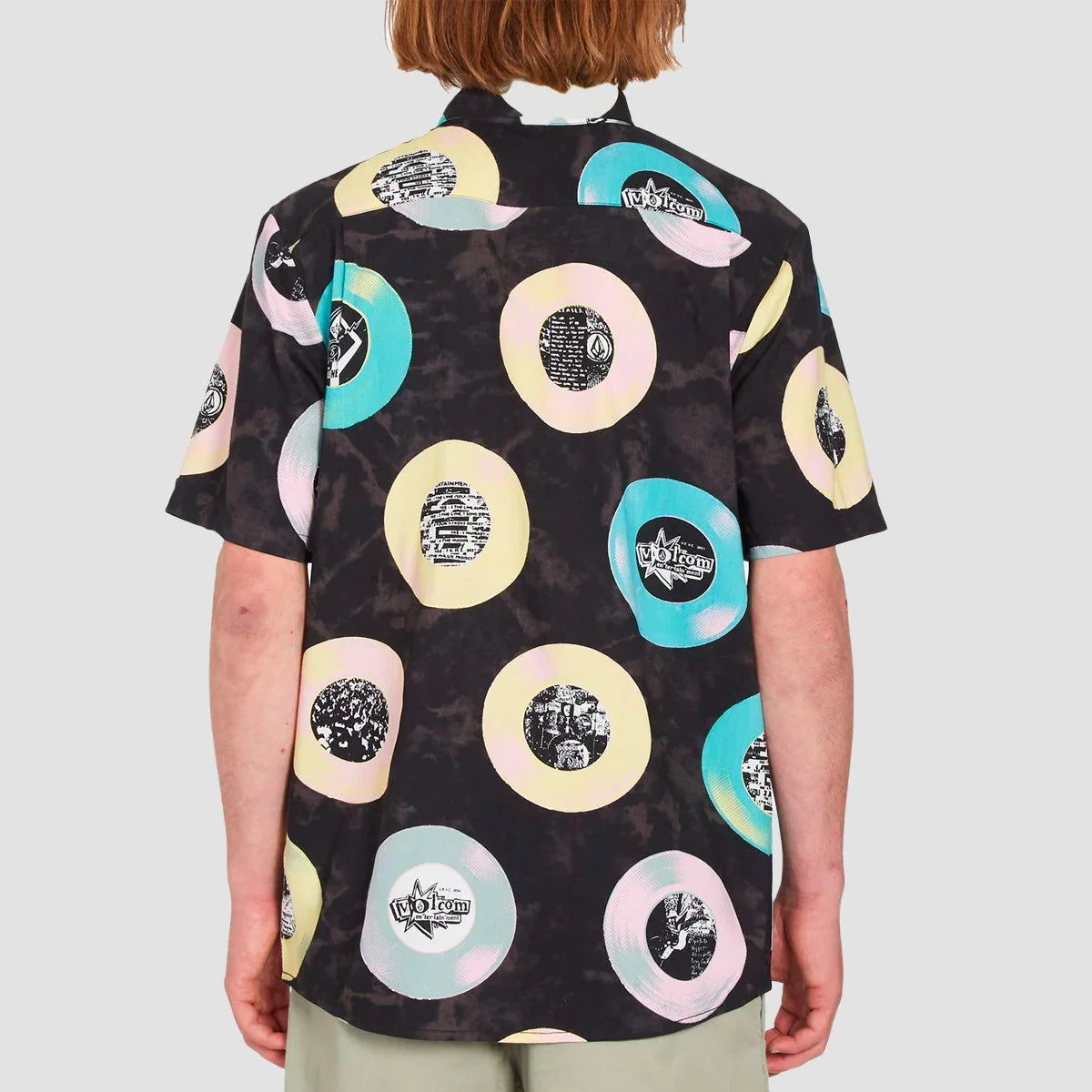 Volcom Ent LP Short Sleeve Shirt Black - Image 2