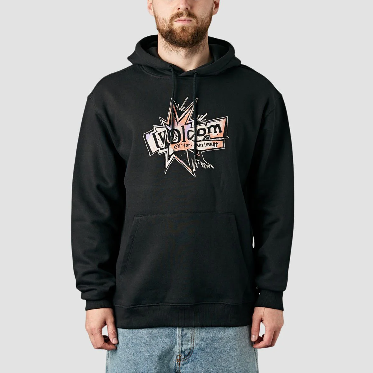 Volcom Ent Pepper Pullover Hoodie Black