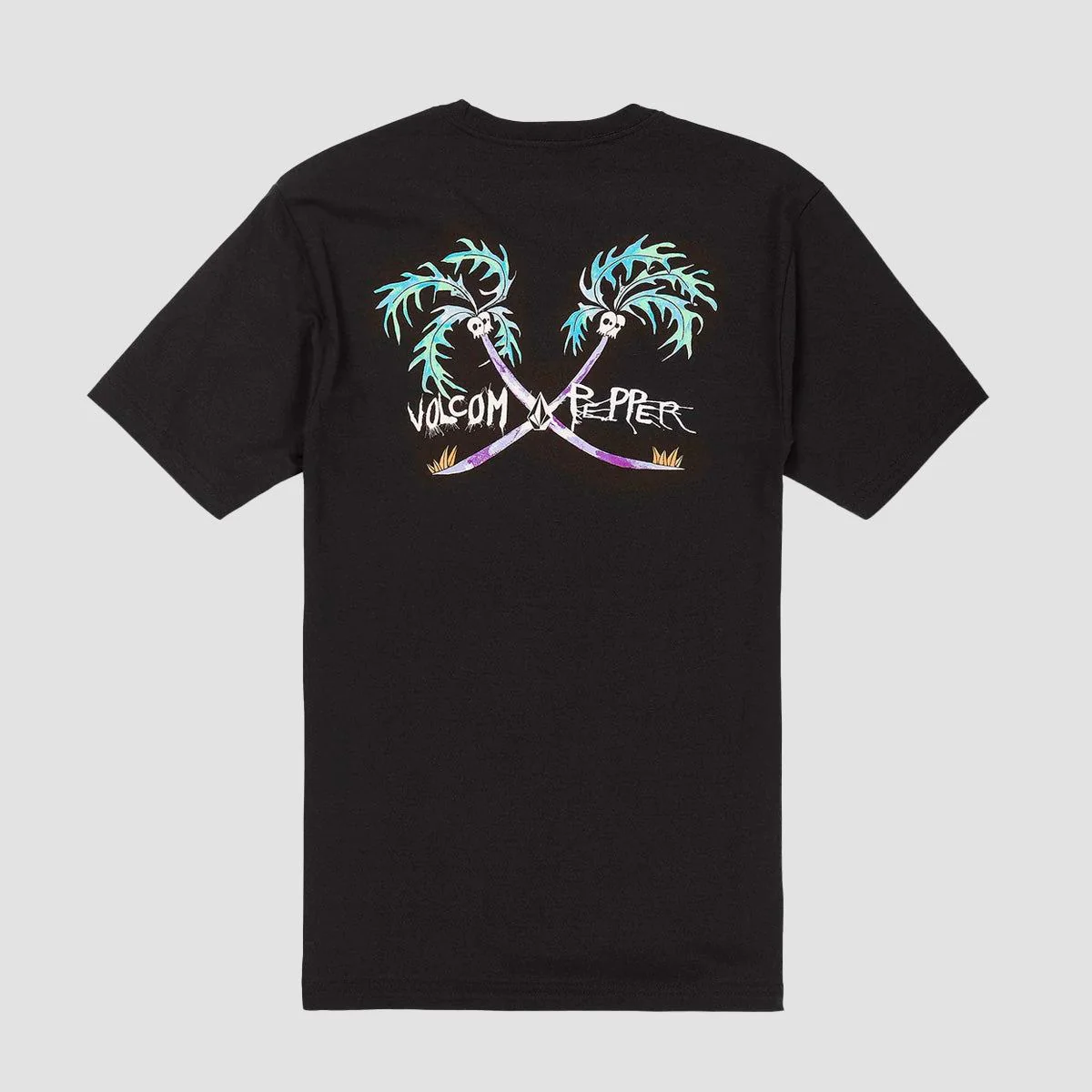 Volcom Ent X Pepper T-Shirt Black
