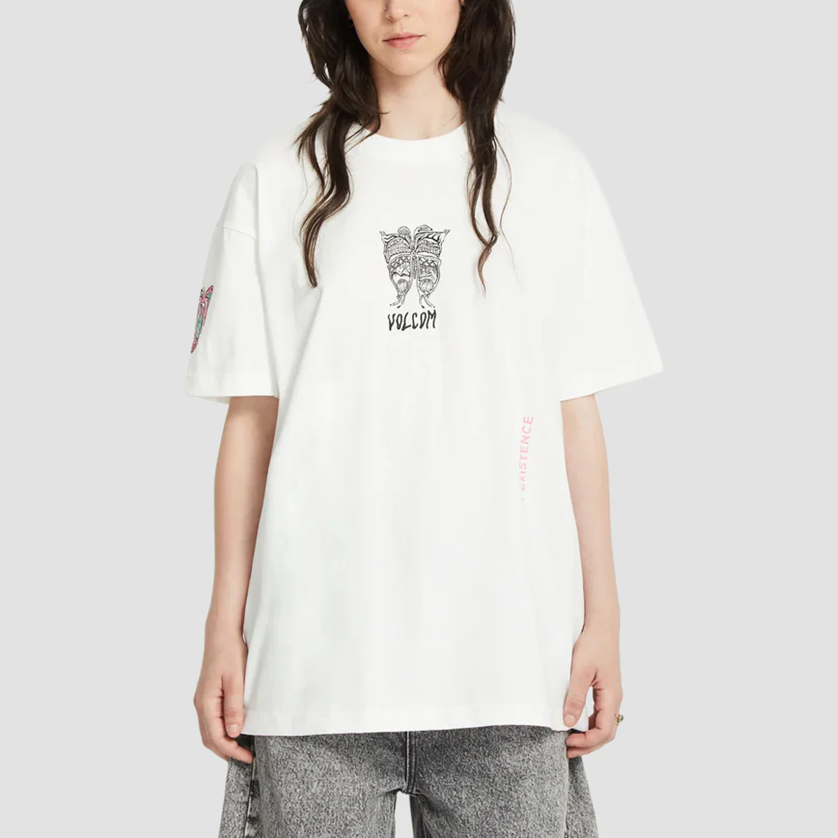 Volcom FA Alix 3 T-Shirt Star White - Womens - Image 2