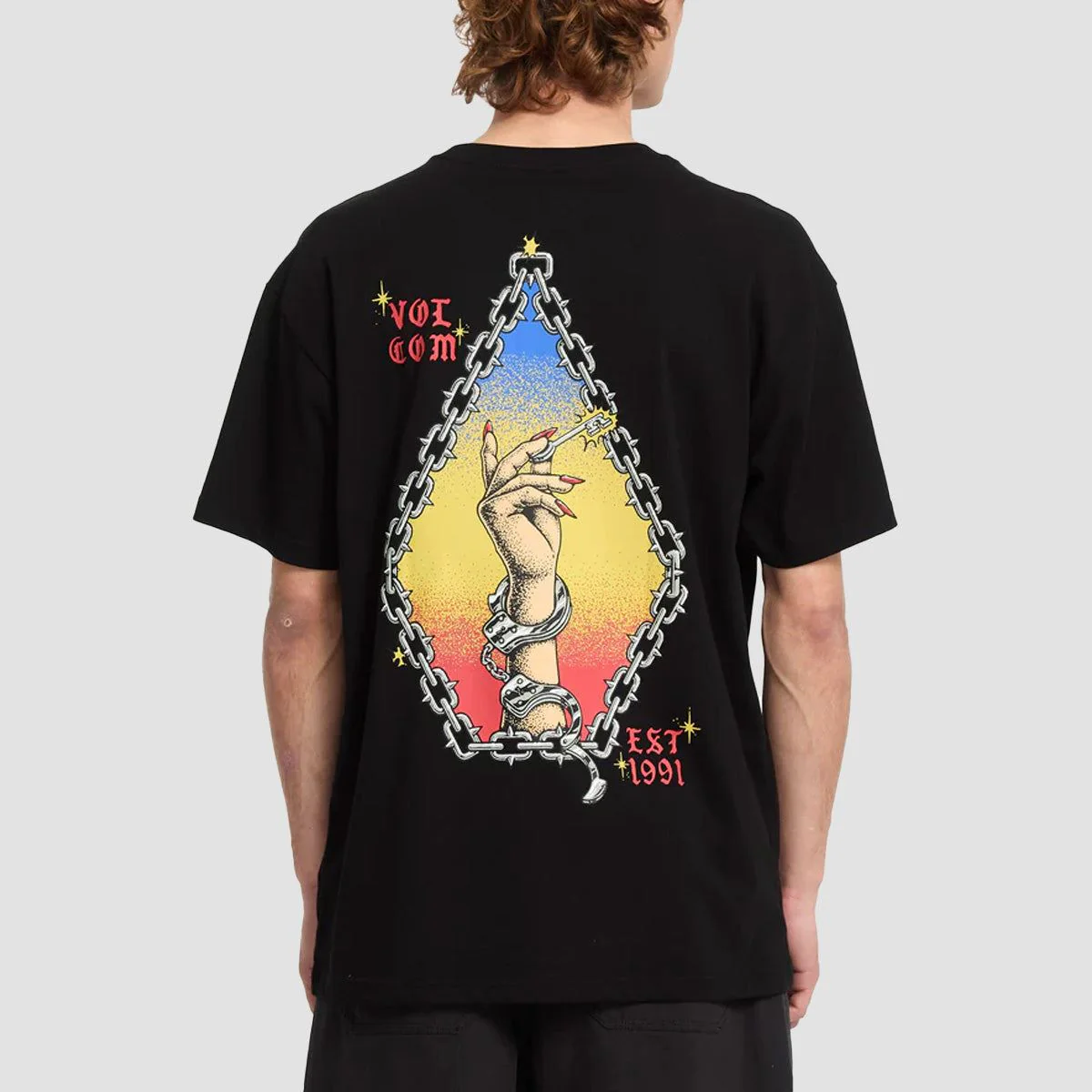 Volcom FA Daniel Shepard Unlocked T-Shirt Black