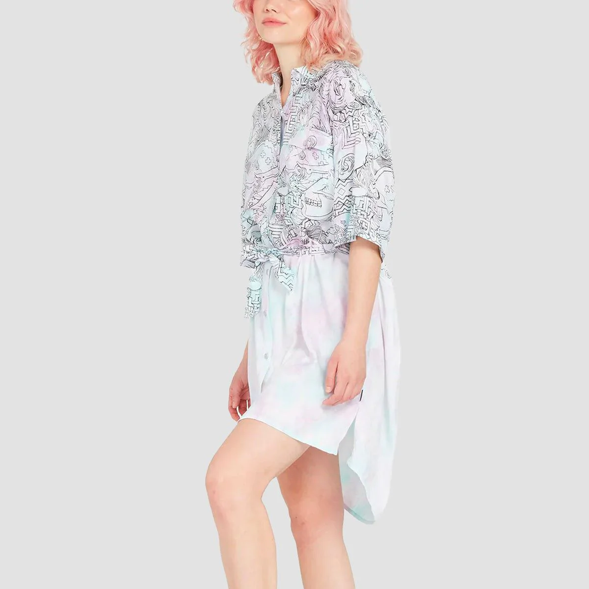 Volcom FA Ed Merlin Murray Dress Multi - Womens - Image 2