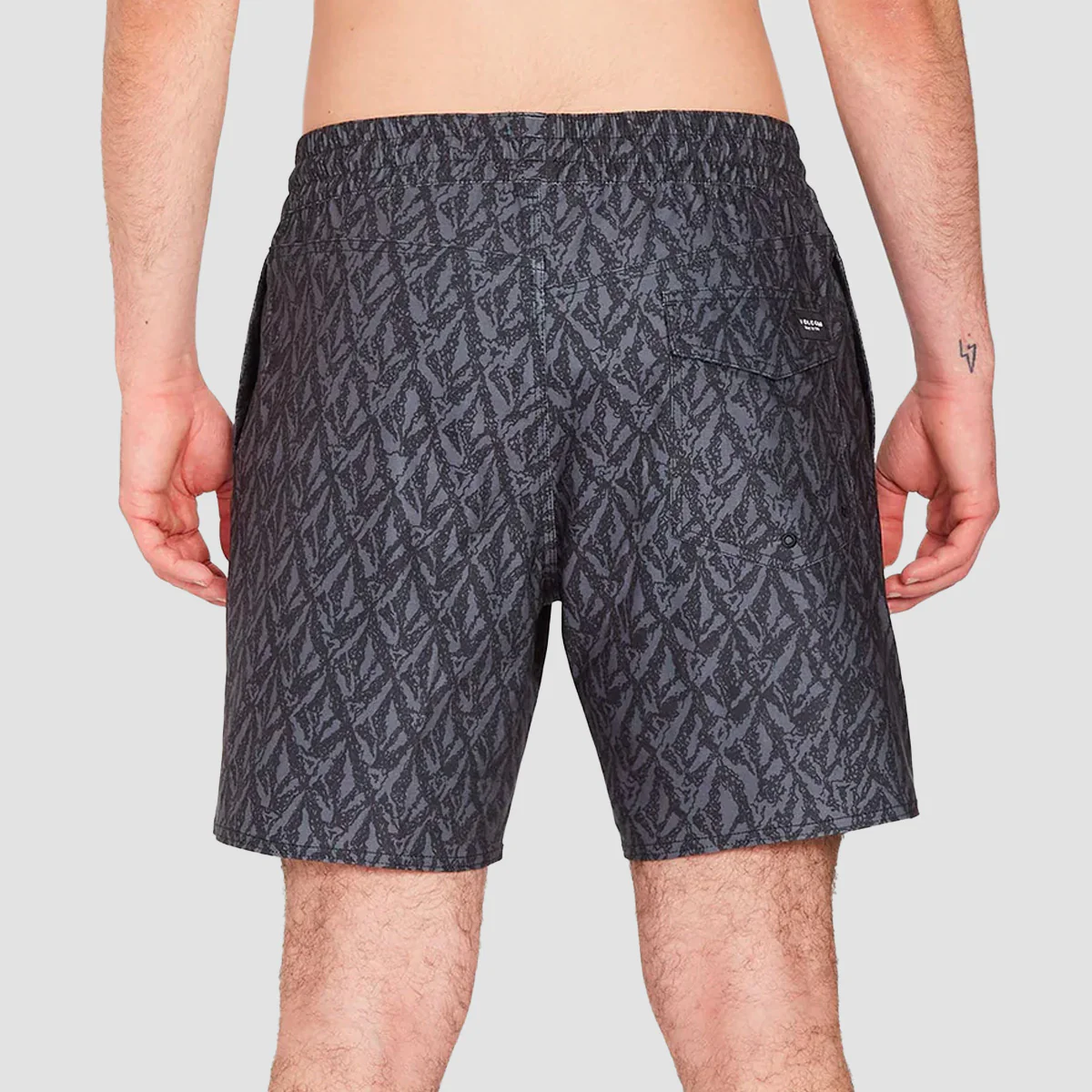 Volcom FA J Hager 17" Trunk Shorts Black - Image 3