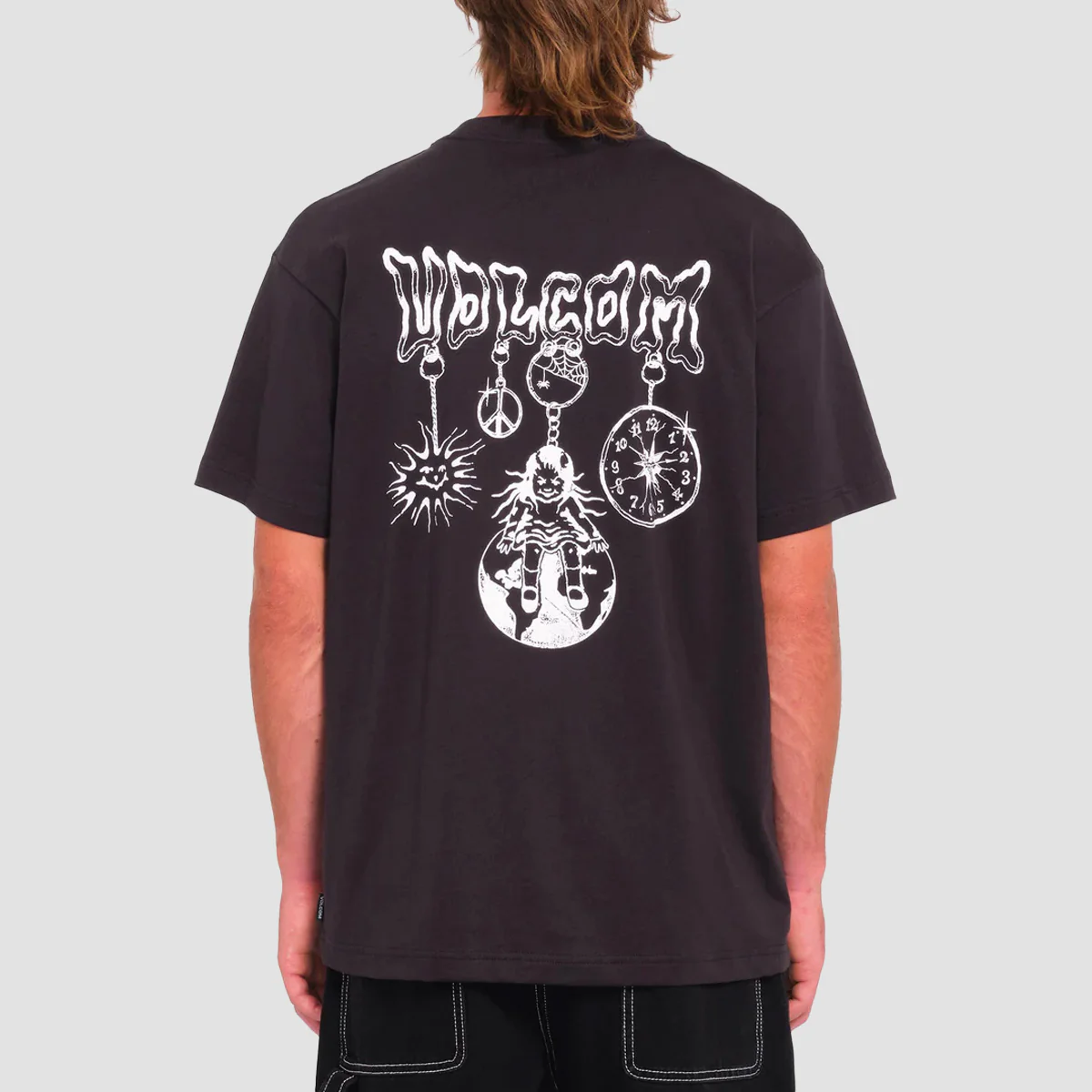 Volcom FA Keutchi 1 T-Shirt Black - Image 2