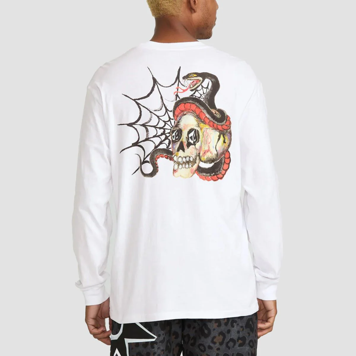 Volcom FA Seth Conboy Longsleeve T-Shirt White - Image 2