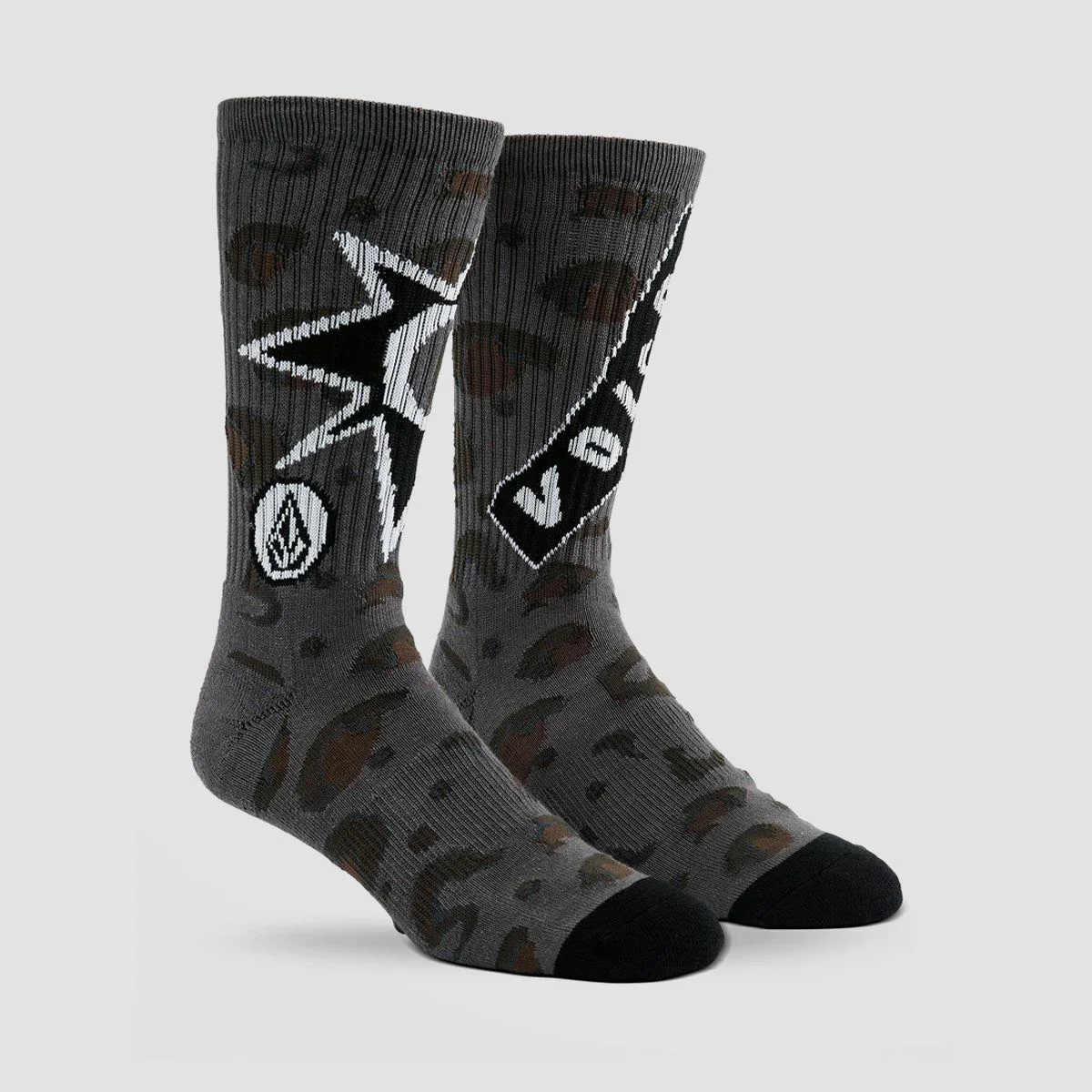 Volcom FA Seth Conboy Socks Asphalt Black