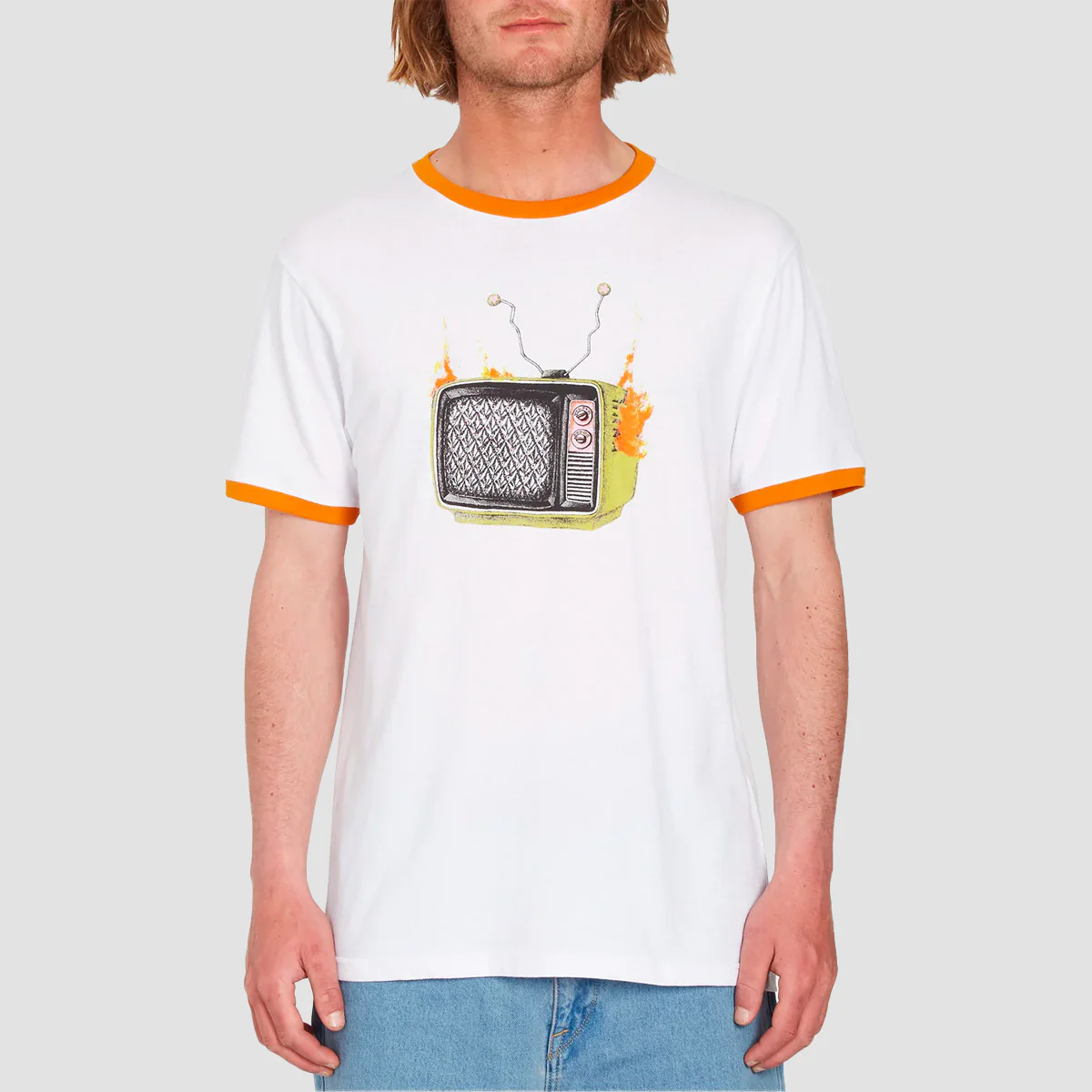 Volcom FA Stoneyvision T-Shirt White