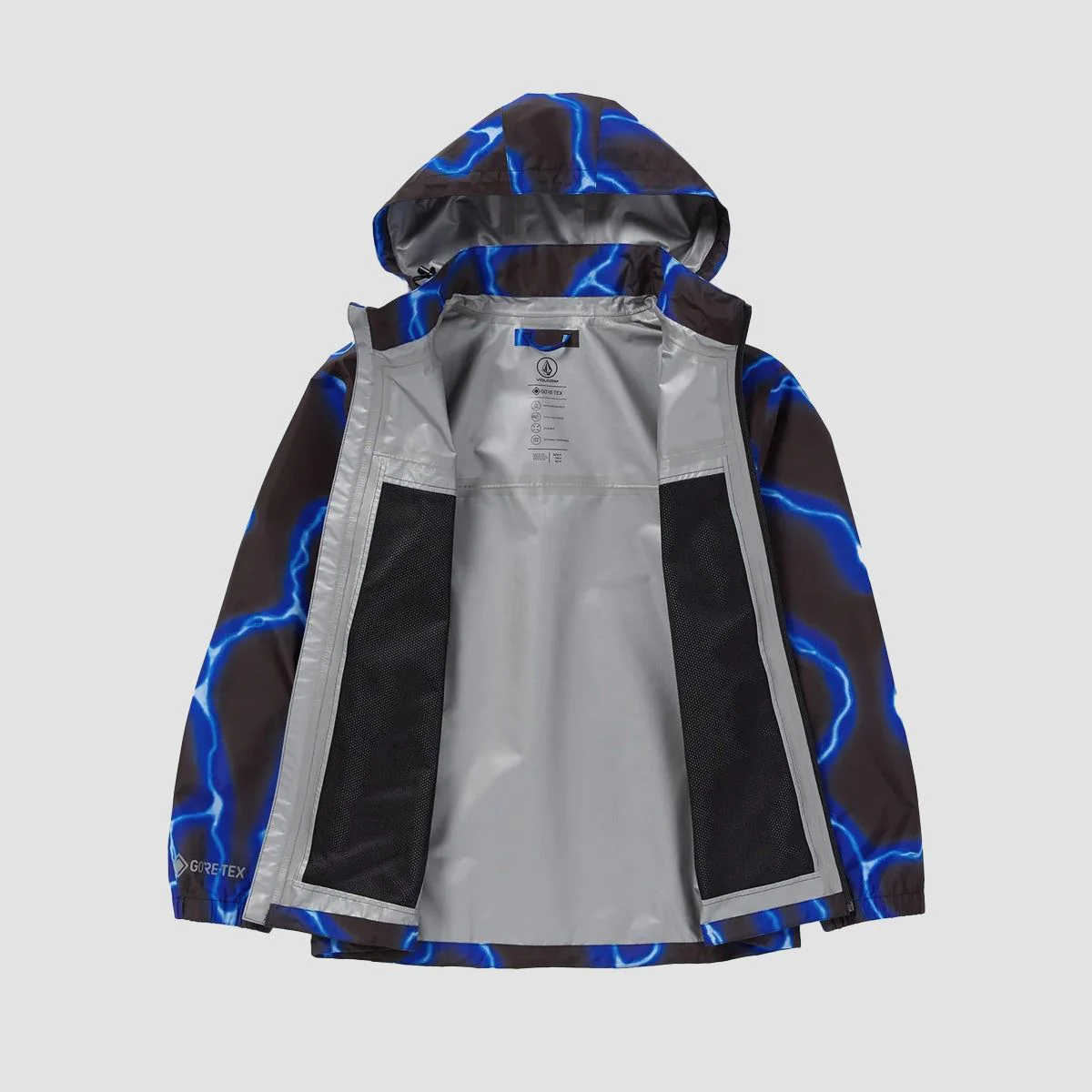 Volcom FA T Spinks Gore-Tex Packlite Jacket Black - Image 3