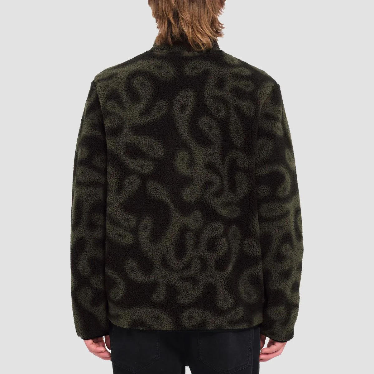 Volcom FA Zephyr Storm Stone Zip Fleece Prt-Print - Image 2