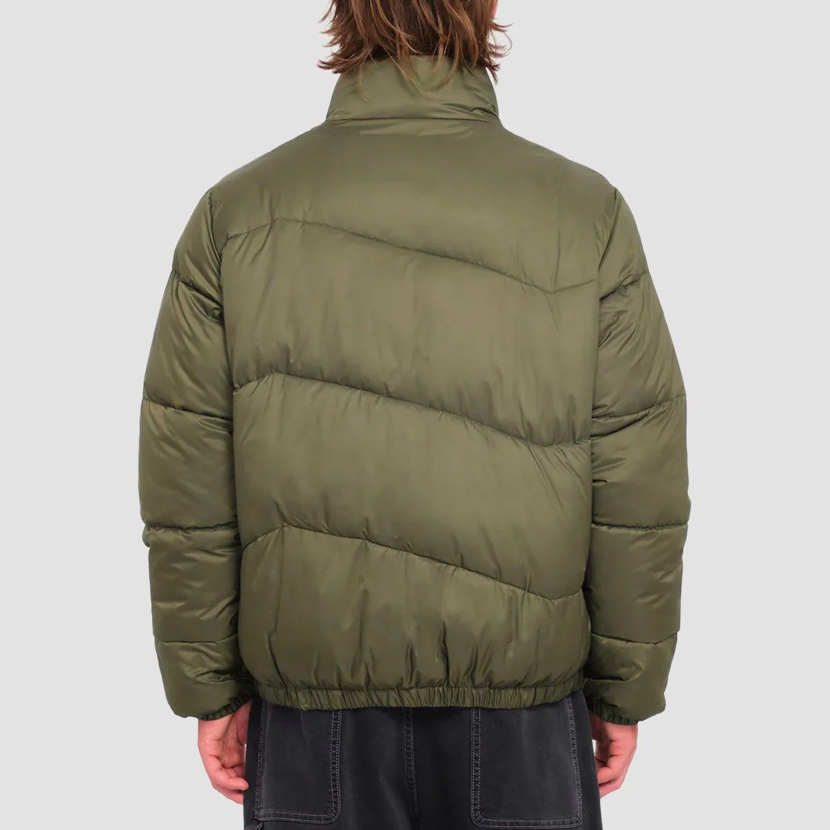 Volcom FA Zephyr Wallstone Reversible Jacket Wintermoss - Image 4