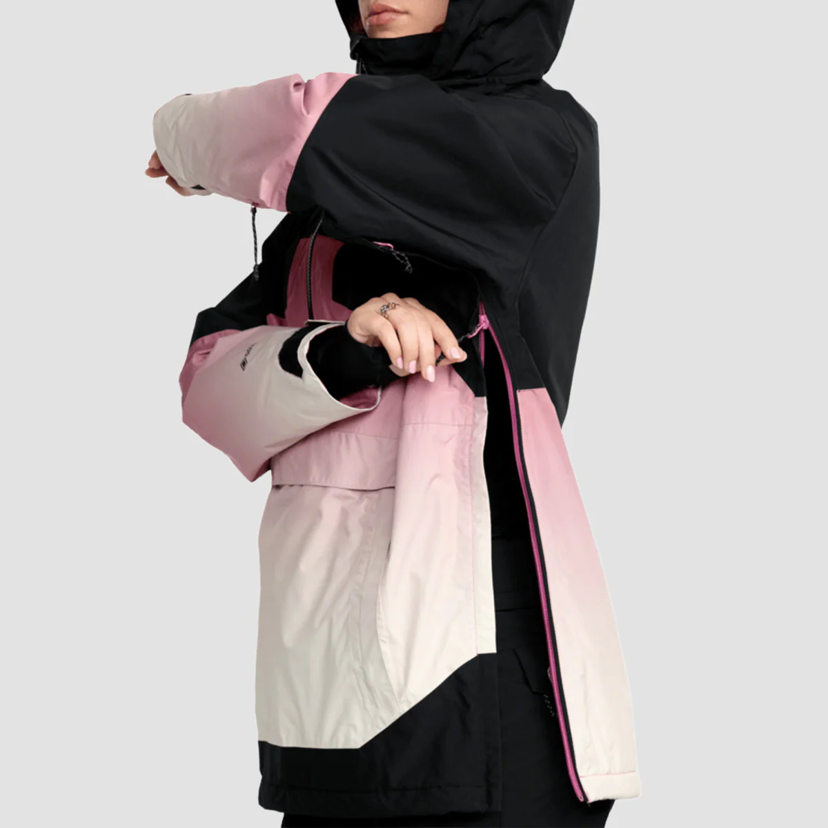 Volcom Fern Ins Gore-Tex Pullover Snow Jacket Mesa Rose - Womens - Image 4