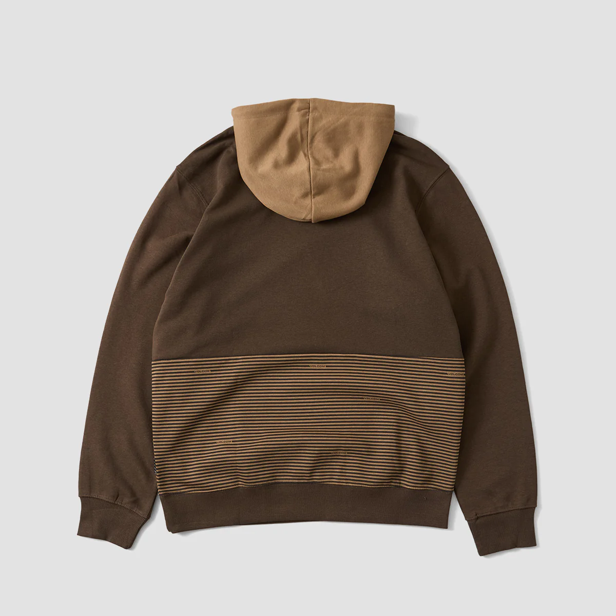 Volcom Foley Pullover Hoodie Dark Chocolate - Image 2