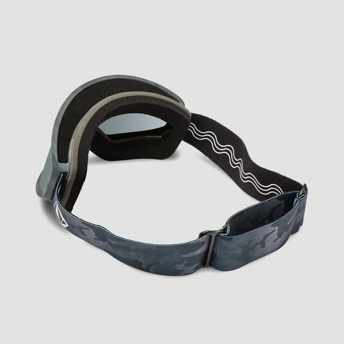 Volcom Footprints Snow Goggles Cloudwash Camo/Silver Chrome + Bonus Lens Yellow - Image 2