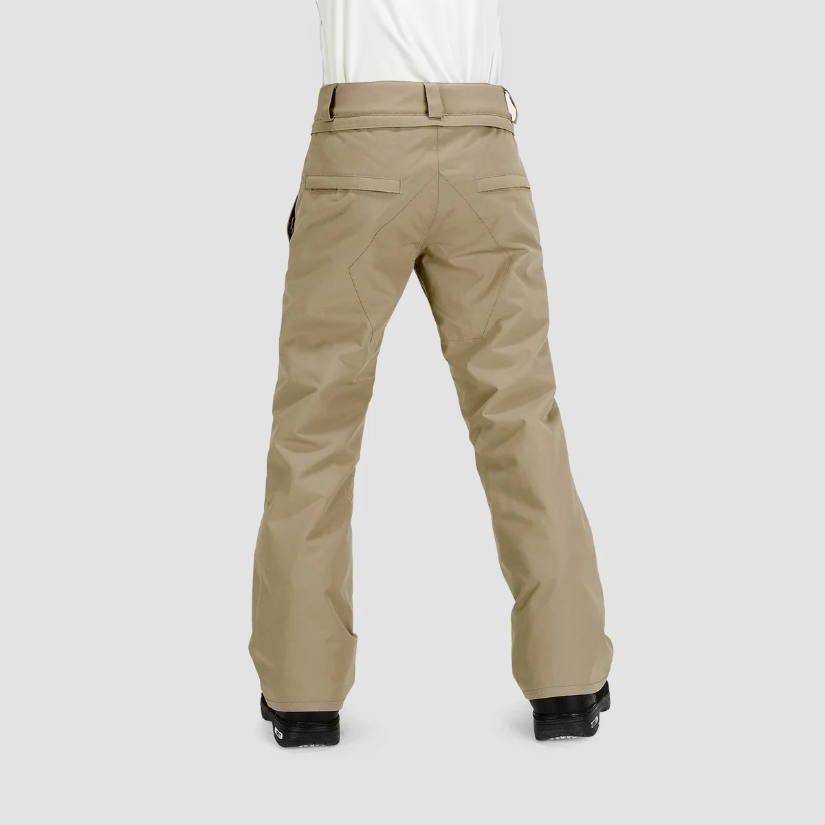 Volcom Freakin Chino Ins Snow Pants Dark Khaki - Kids - Image 2