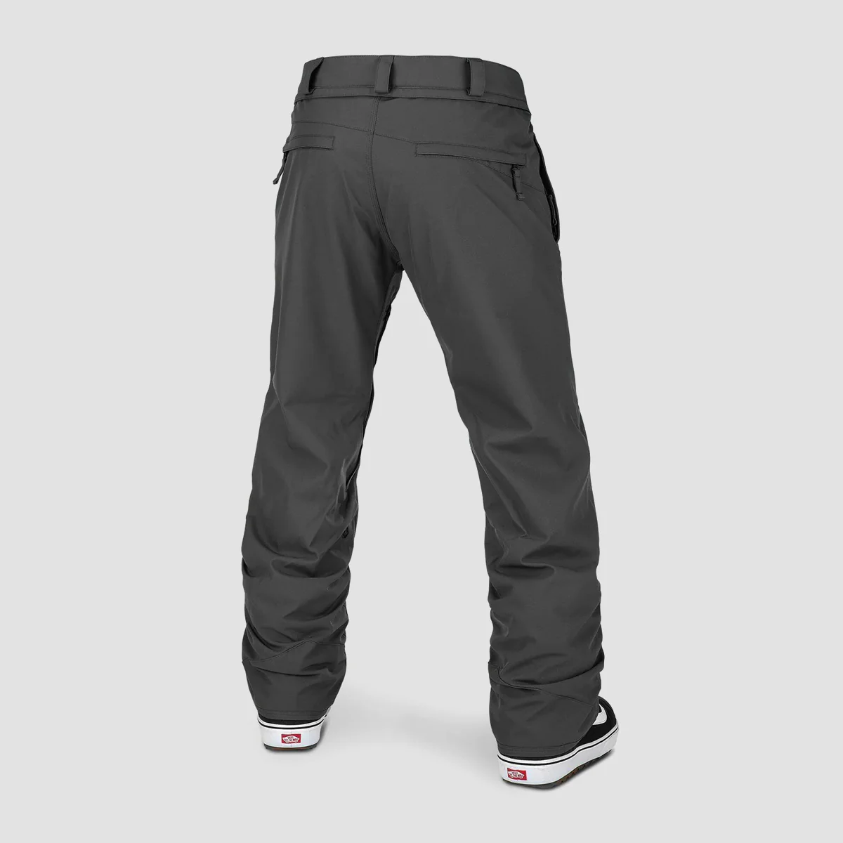 Volcom Freakin Chino Snow Pants Dark Grey - Image 2