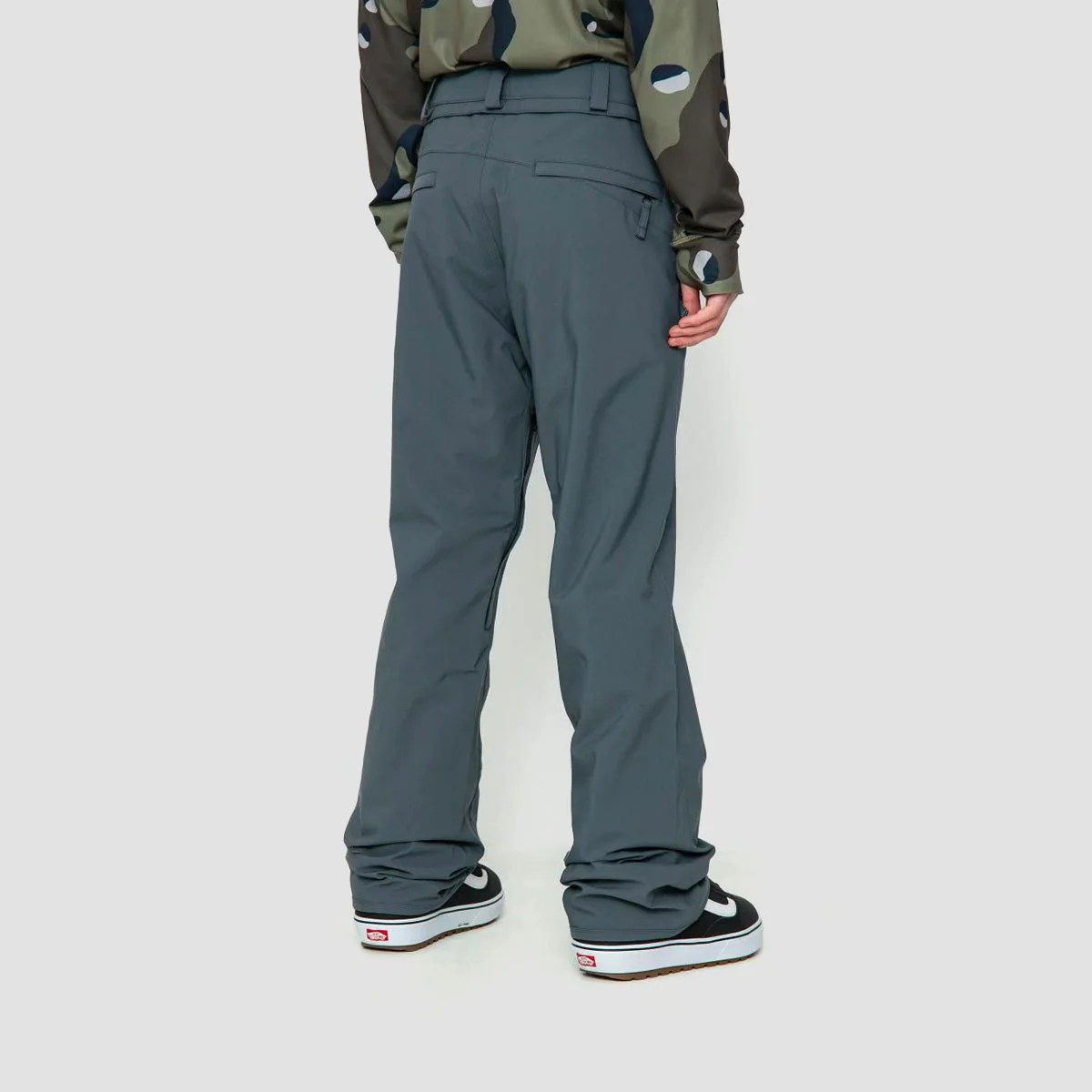Volcom Freakin Snow Chino Pants Dark Grey - Image 2