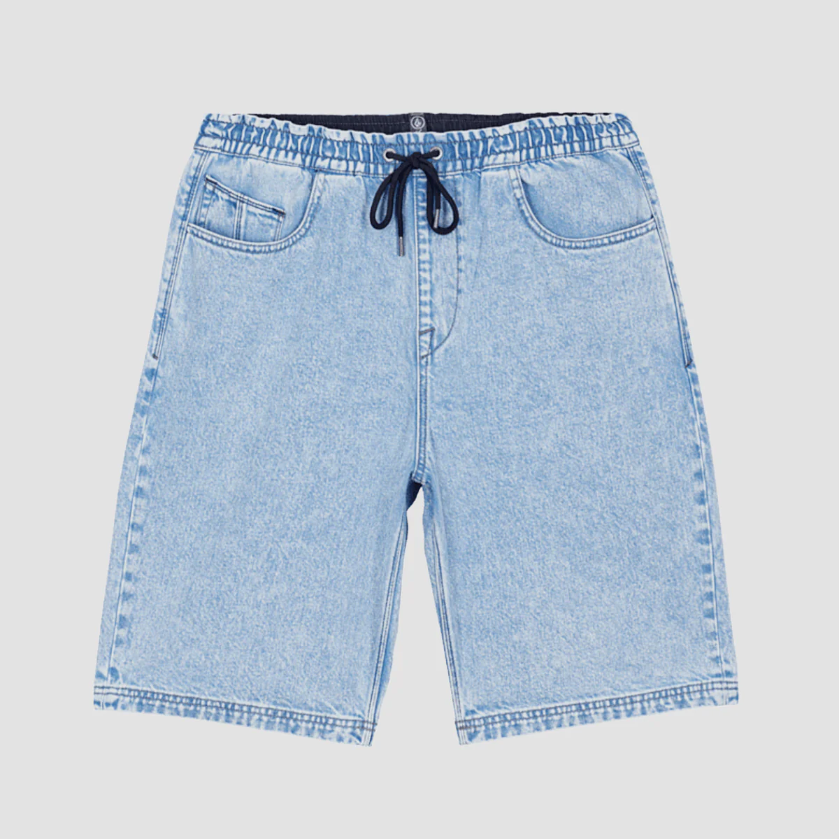 Volcom Freazy 22" Denim EW Shorts Pale Aqua - Image 3