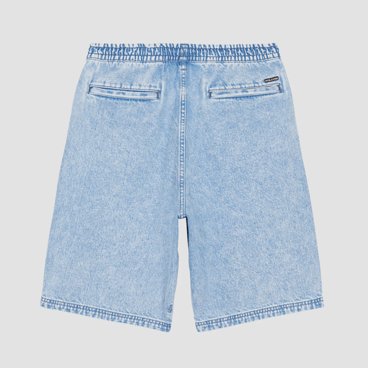 Volcom Freazy 22" Denim EW Shorts Pale Aqua - Image 4