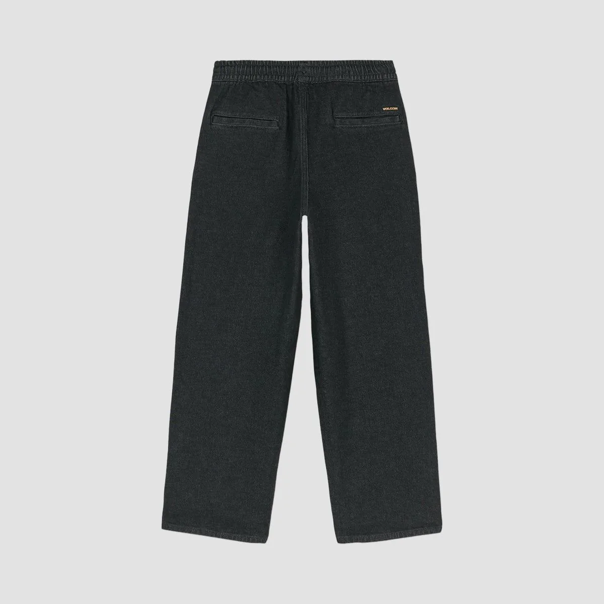 Volcom Freazy EW Loose Fit Jeans Black Wash - Kids - Image 2