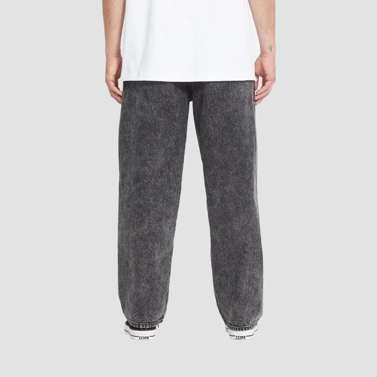 Volcom Freazy Loose EW Jeans Light Acid Black - Image 2
