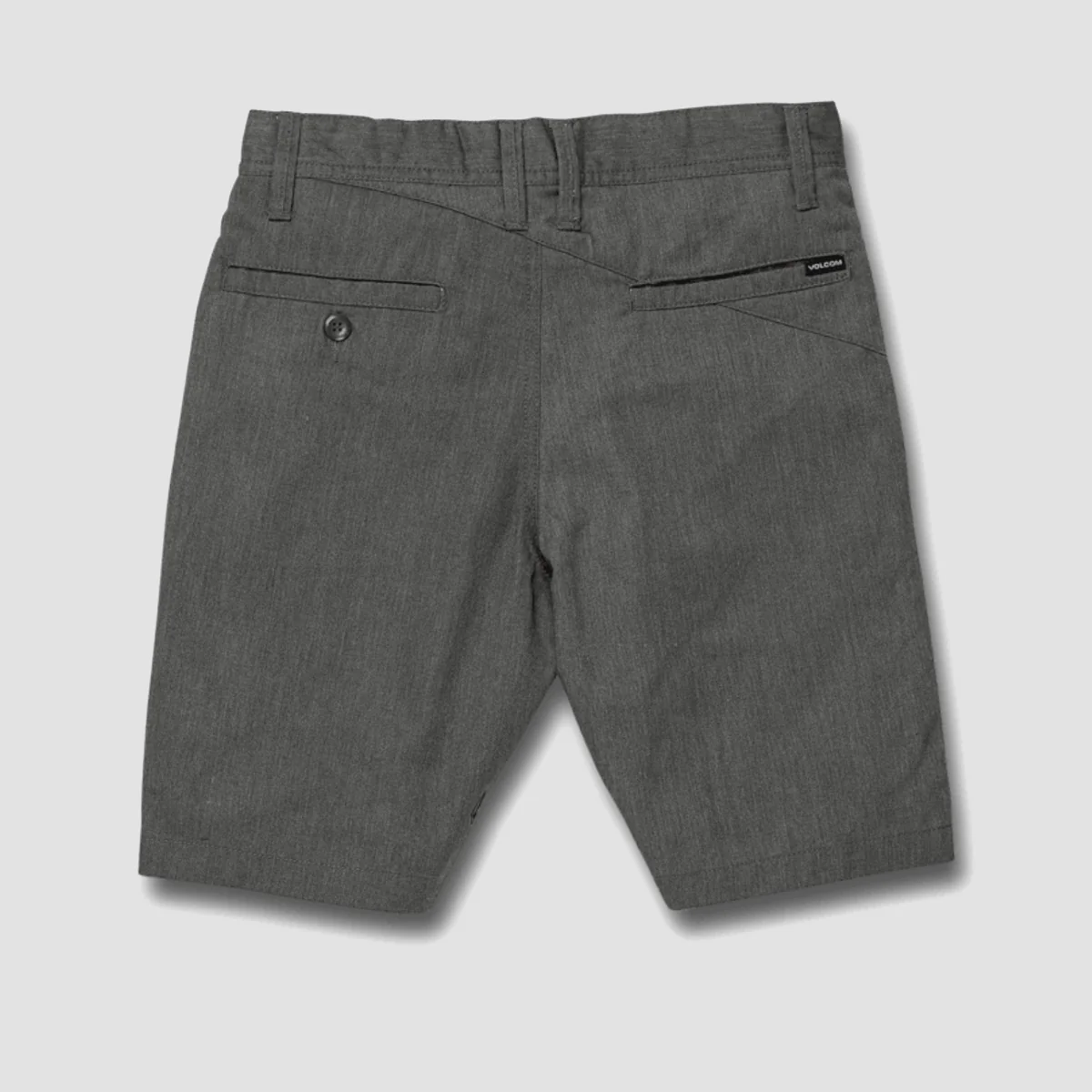 Volcom Frickin Chino Shorts Charcoal Heather - Kids - Image 2