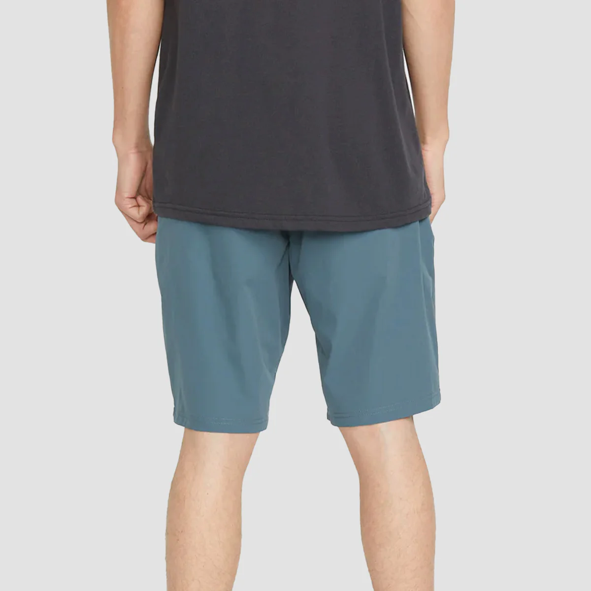 Volcom Frickin Cross Shred 20" Hybrid Shorts Dark Slate - Image 2