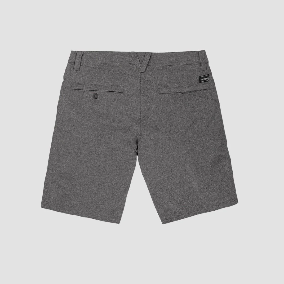 Volcom Frickin Cross Shred Static 20" Hybrid Short Charcoal Heather - Image 4