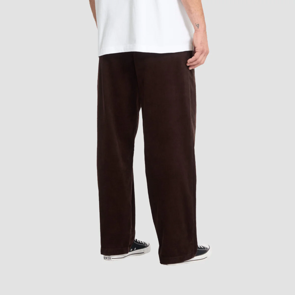 Volcom Frickin Loose Tapered Cord Pants Cacao - Image 2
