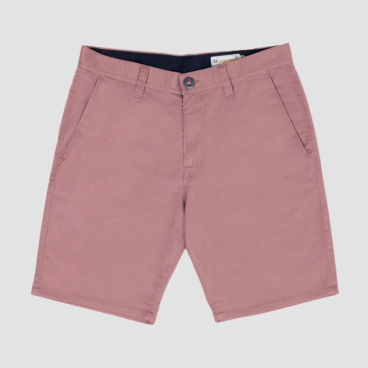 Volcom Frickin Modern Stretch 19" Shorts Bordeaux Brown - Image 2
