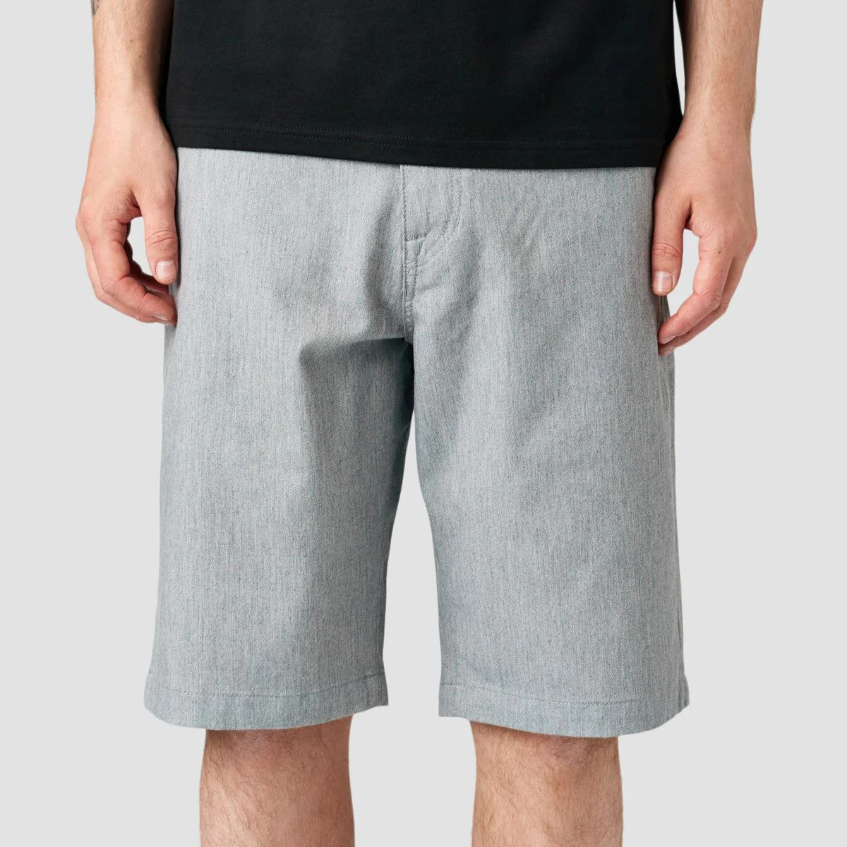 Volcom Frickin Modern Stretch 21" Shorts Grey/Black