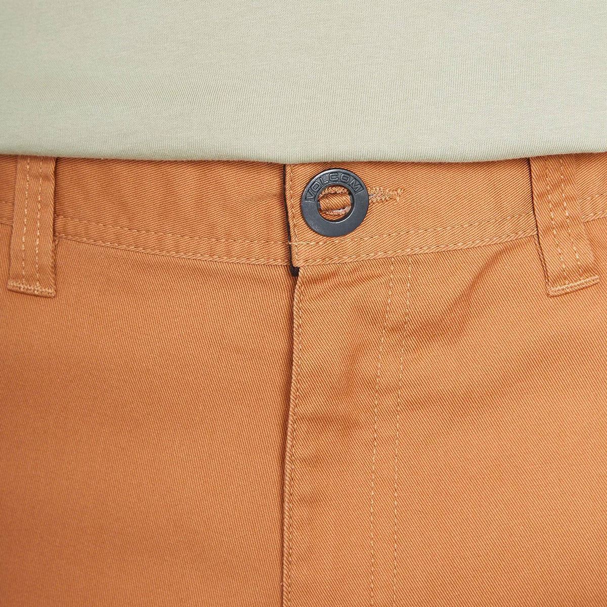 Volcom Frickin Modern Stretch 21" Shorts Tobacco - Image 4