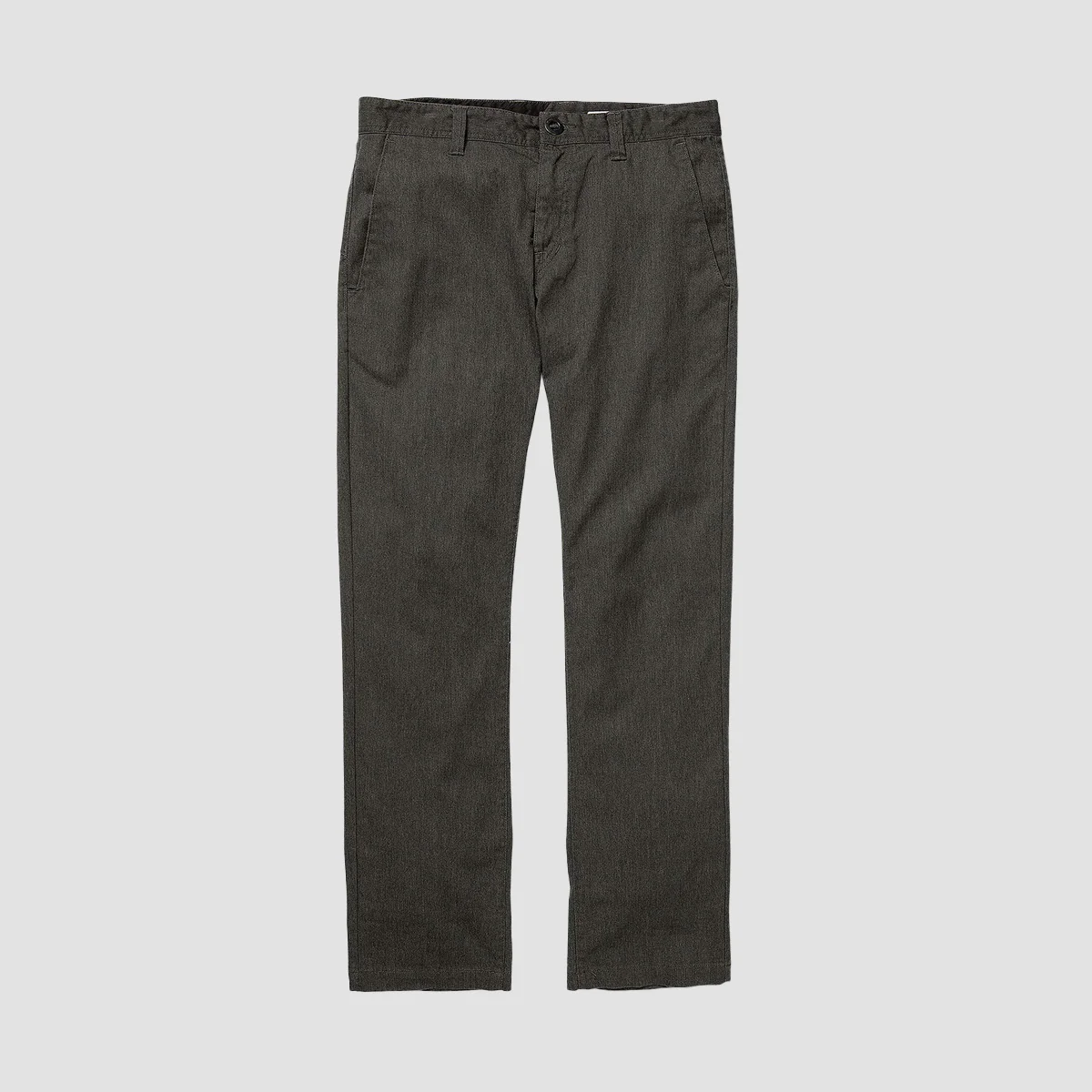 Volcom Frickin Modern Stretch Chino Pants Charcoal Heather - Image 3