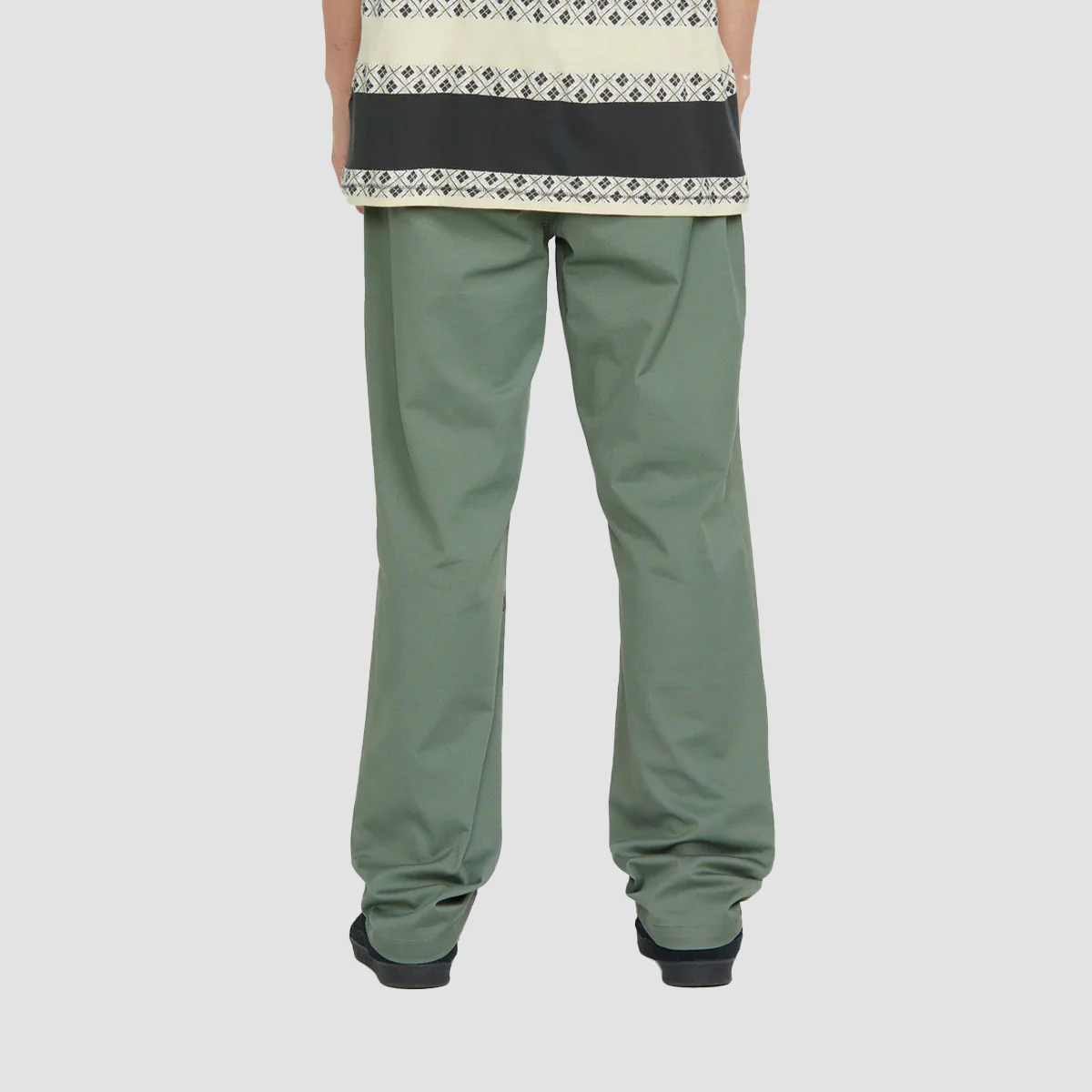 Volcom Frickin Modern Stretch Chino Pants Light Olive - Image 2
