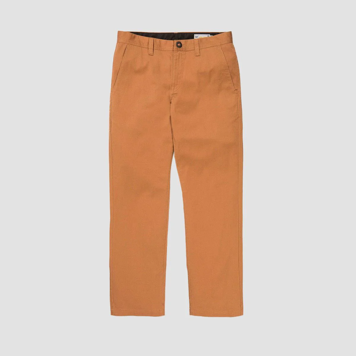 Volcom Frickin Modern Stretch Chino Pants Tobacco - Image 2