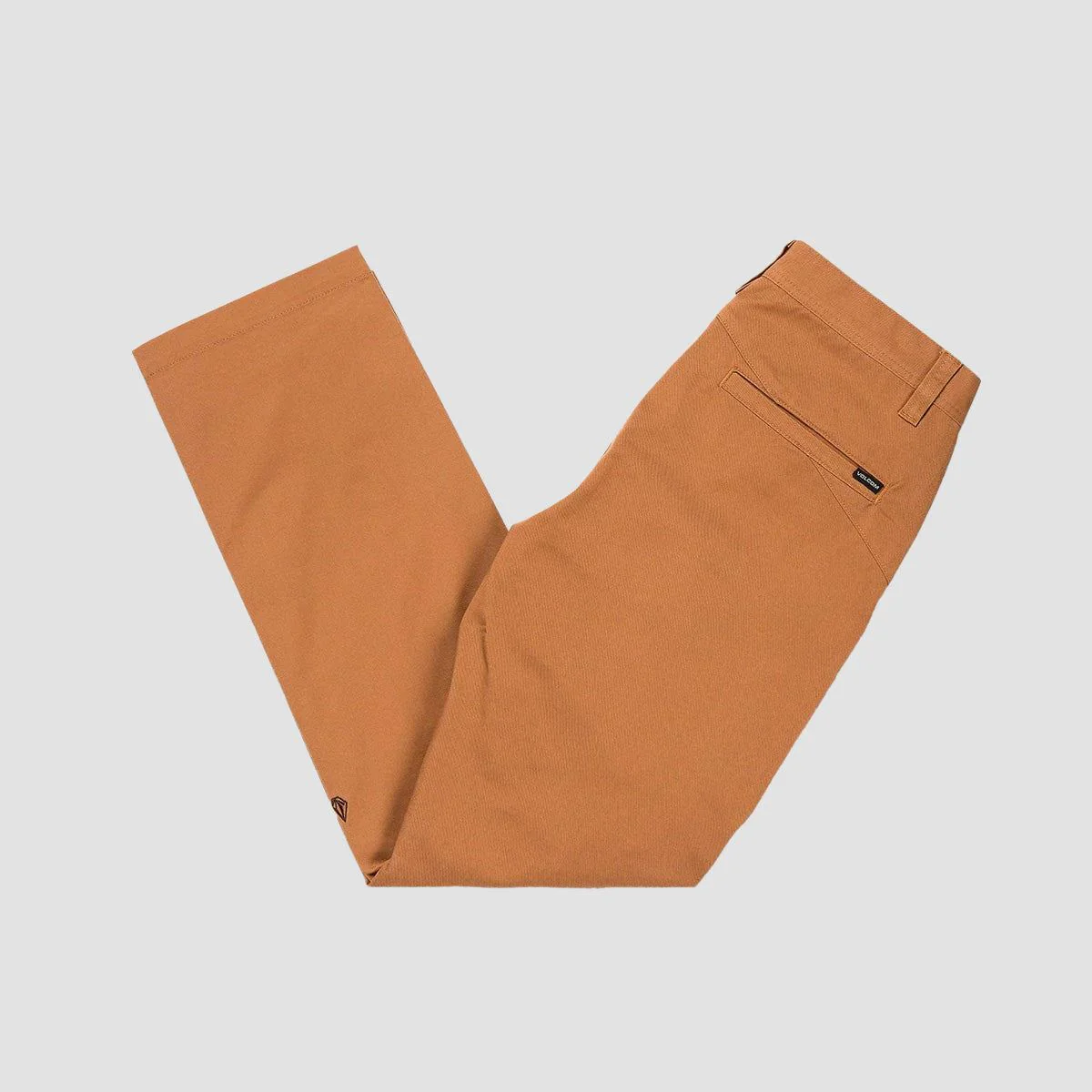 Volcom Frickin Modern Stretch Chino Pants Tobacco - Image 3