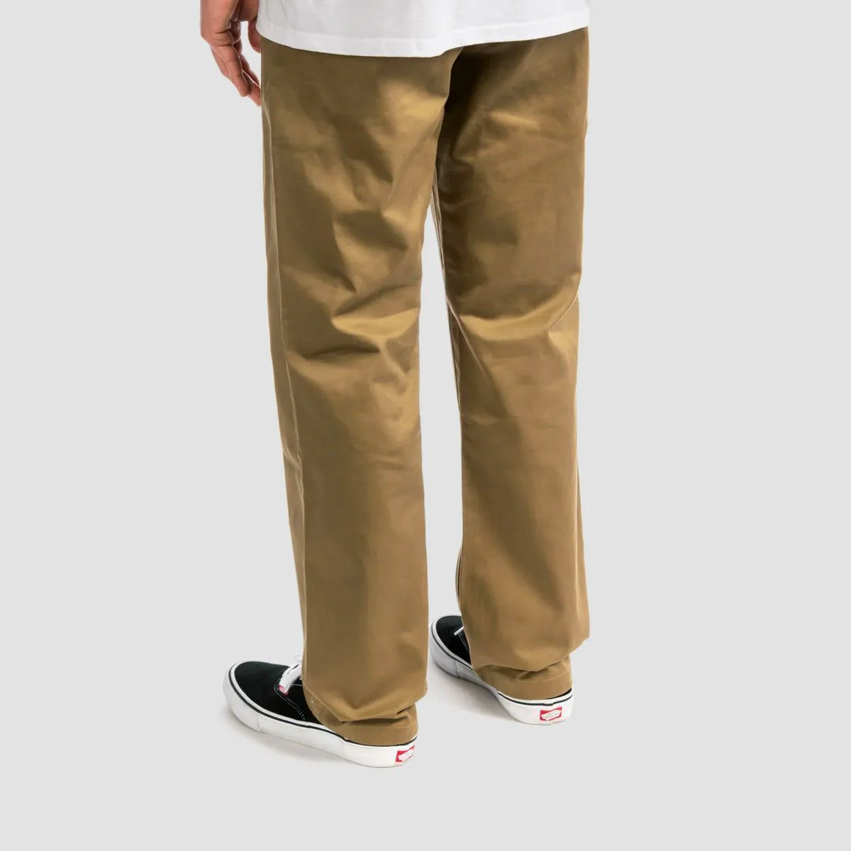 Volcom Frickin Team Vitals Skate Chino Pants Dark Khaki - Image 2